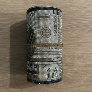 100 dollar clutch bag